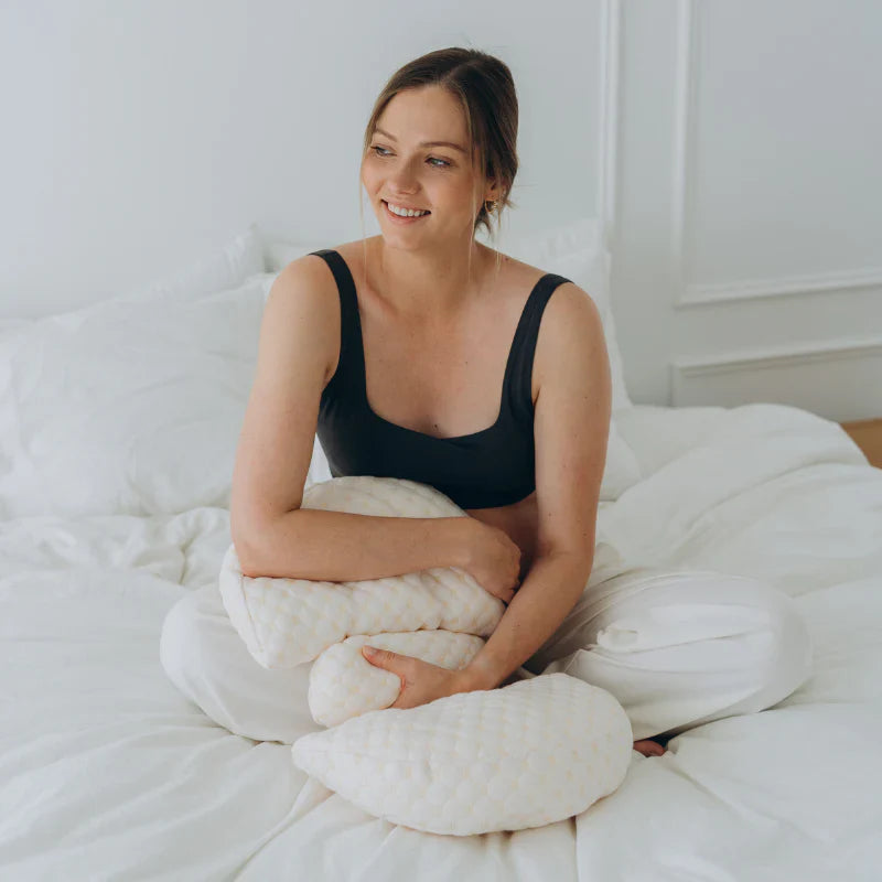 Ultimate Comfort Pregnancy Pillow - Ergonomic Nursing Support For Better Sleep And Relaxation