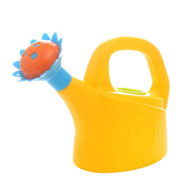 Kids Watering Can with Flower Spout – Colourful Plastic Gardening Tool for Young Gardeners