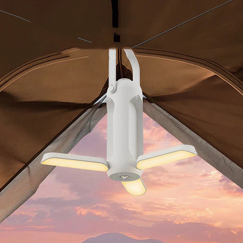 Flexible Portable Camping Light With Adjustable Arms - Ideal For Tents And Outdoor Adventures