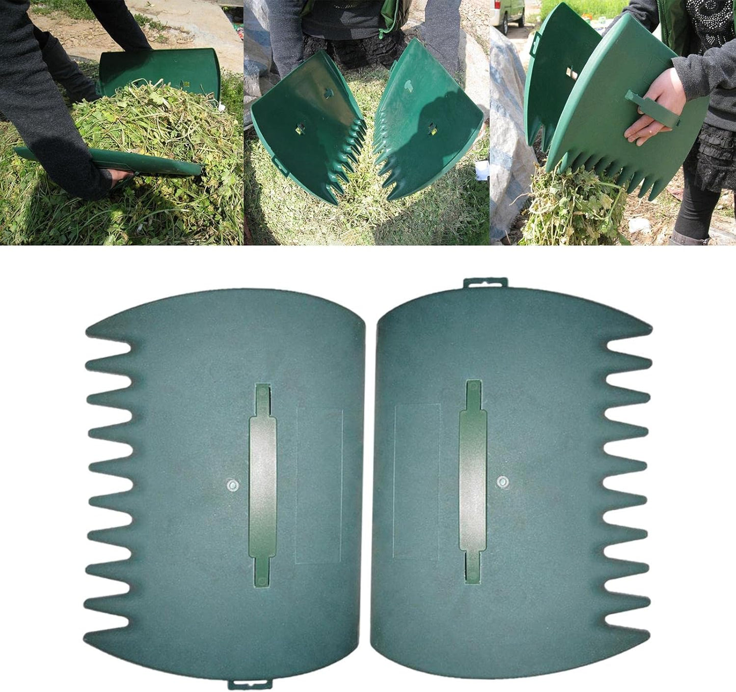 Ergonomic Garden Waste Collectors – Efficient Tool for Grass, Leaves, and Yard Cleanup