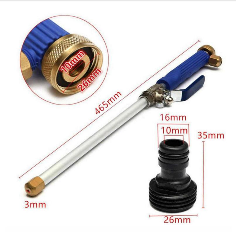 Adjustable High-Pressure Water Spray Nozzle for Car – Ergonomic Handle for Easy Control