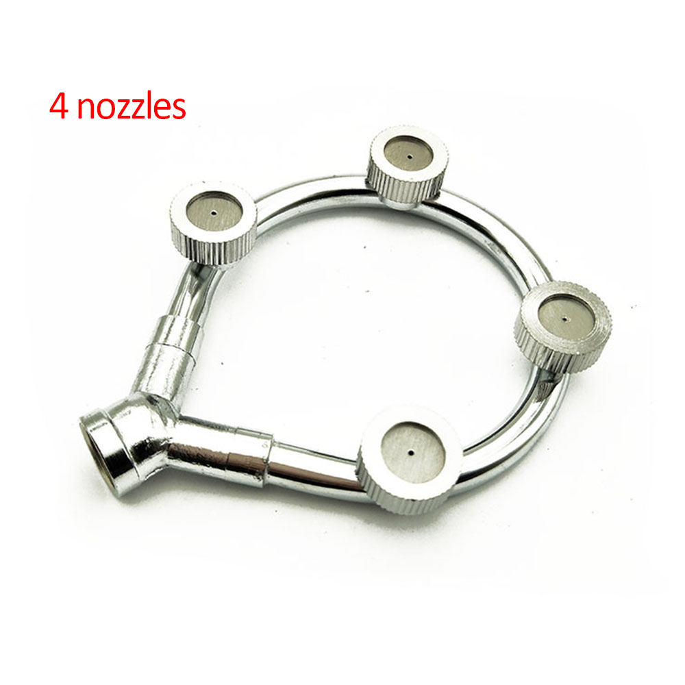 High-Pressure Stainless Steel Multi-Nozzle Sprayer - Efficient Garden Irrigation Attachment