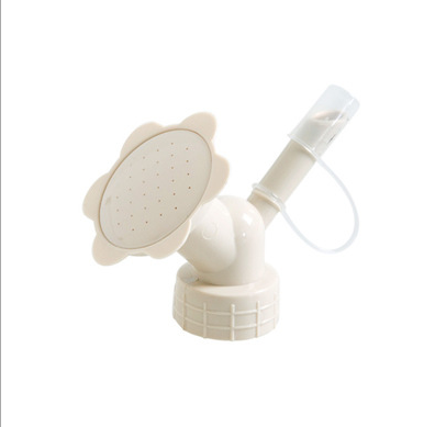 2-in-1 Double-Cap Spray Nozzle Bottle – Compact Mini Irrigation Spray Head for Garden Use