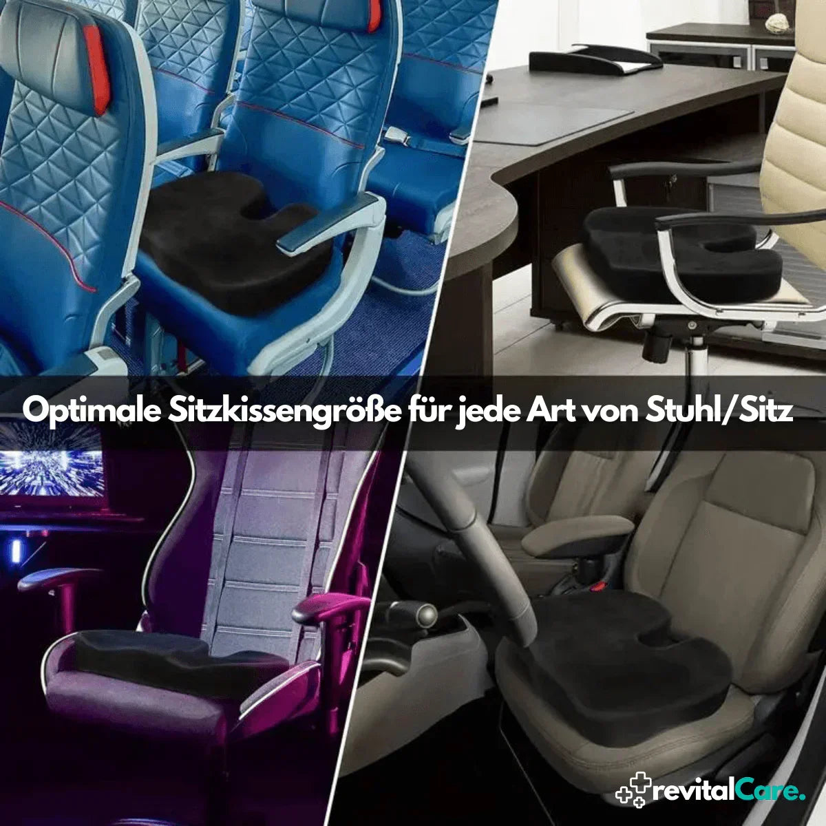 Orthopedic 4D Support Seat Cushion