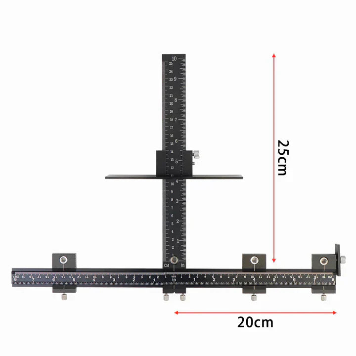 Precision Drilling Template for Accurate Installation and Measurements