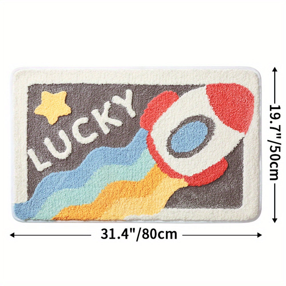 Soft Non-Slip Bath Mat – High Absorbency And Quick-Drying For Bathrooms