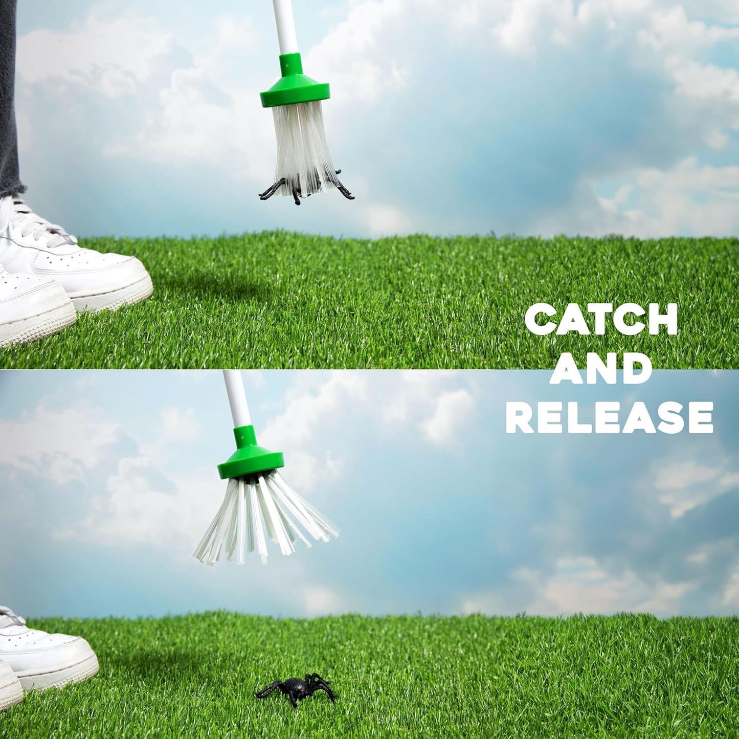 Telescopic Insect Trap - Practical Bug Removal Tool for Safe, Easy Use
