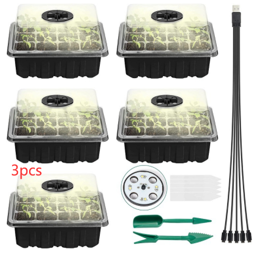 Plant Cultivation Kit with Grow Light - Complete Set for Thriving Indoor Plants