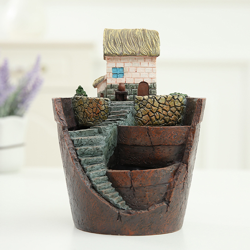 Mini Bonsai Plant Pot – Decorative Succulent Container for Micro Gardens and Landscapes