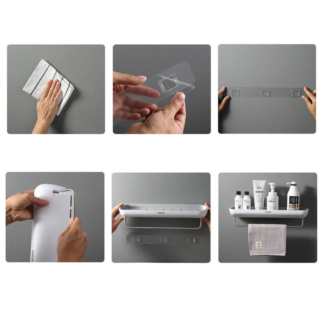 Space-Saving Bathroom Organizer