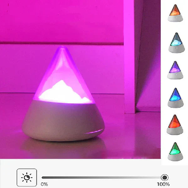 Wireless LED Iceberg Lamp - Contemporary Design For Soothing Ambient Lighting