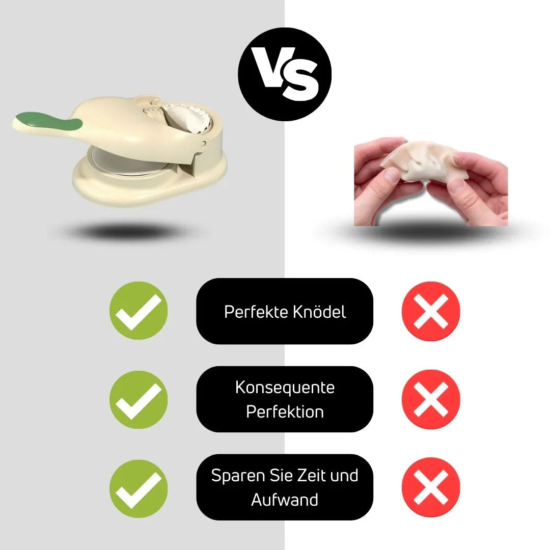2-in-1 Dumpling Press and Filling Maker – Perfect for Homemade Dumplings and Pastries