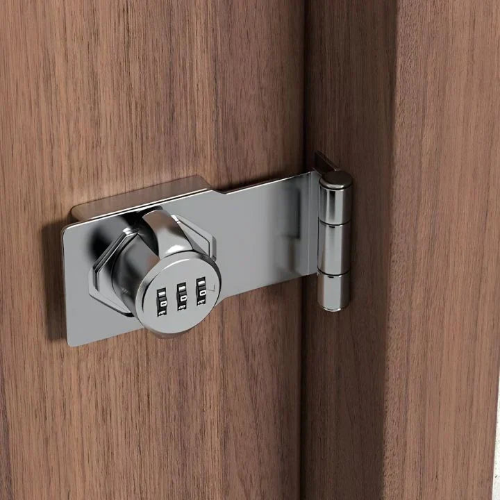 Keyless Code Lock for Doors with Security Combination