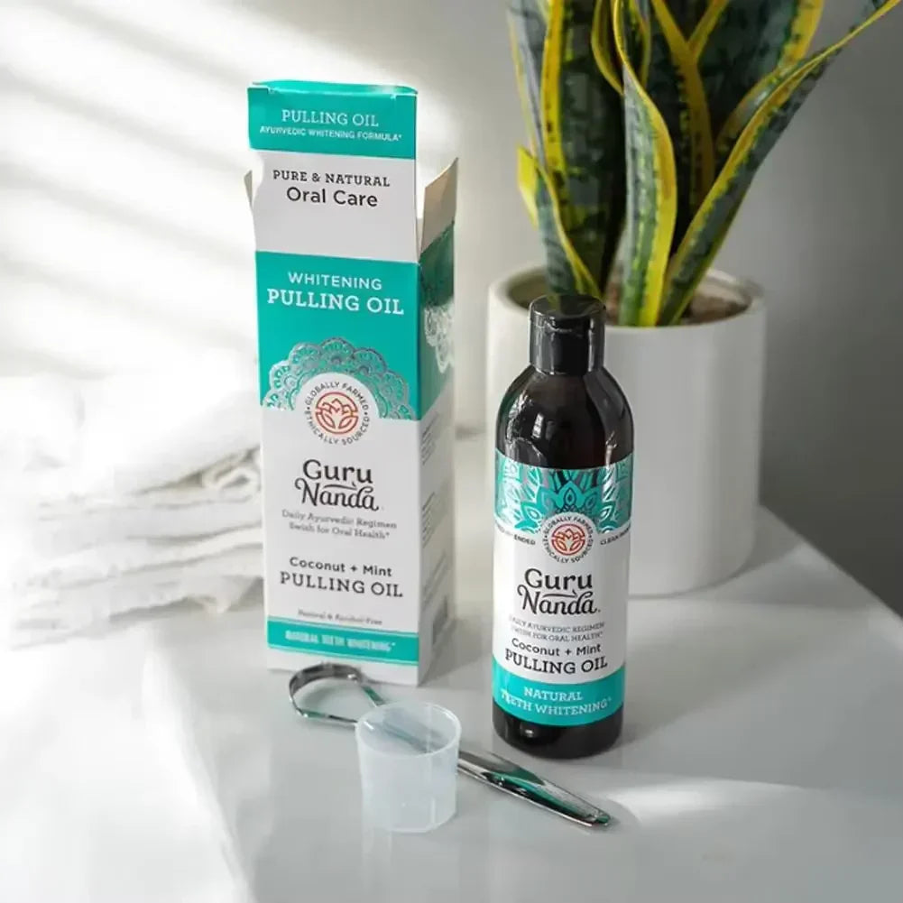 CocoMint Oral Health Oil - 7 Essential Oils & Vitamins for Freshness and Care