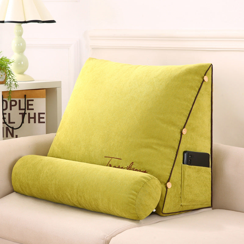 Contoured Wedge Back Support Pillow