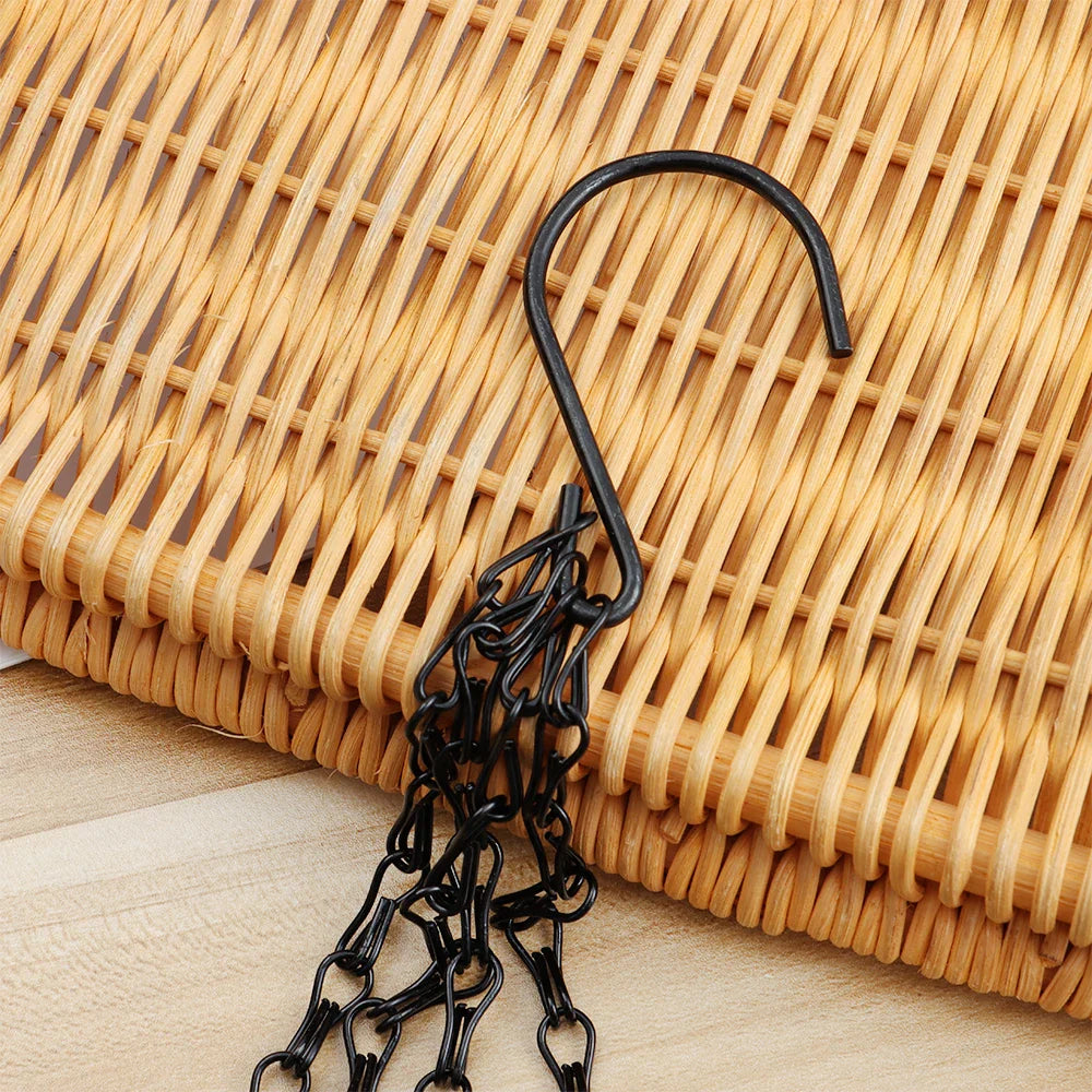 Heavy-Duty Plant Hangers with Chains – Strong Suspension for Flower Pots & Garden Plants