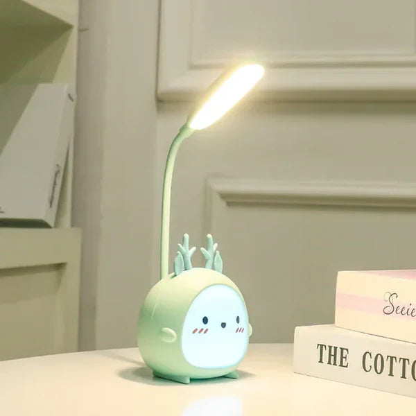 Child-Friendly LED Reading Lamp With USB Night Light