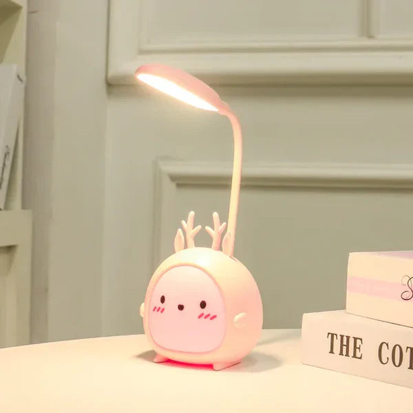 Child-Friendly LED Reading Lamp With USB Night Light