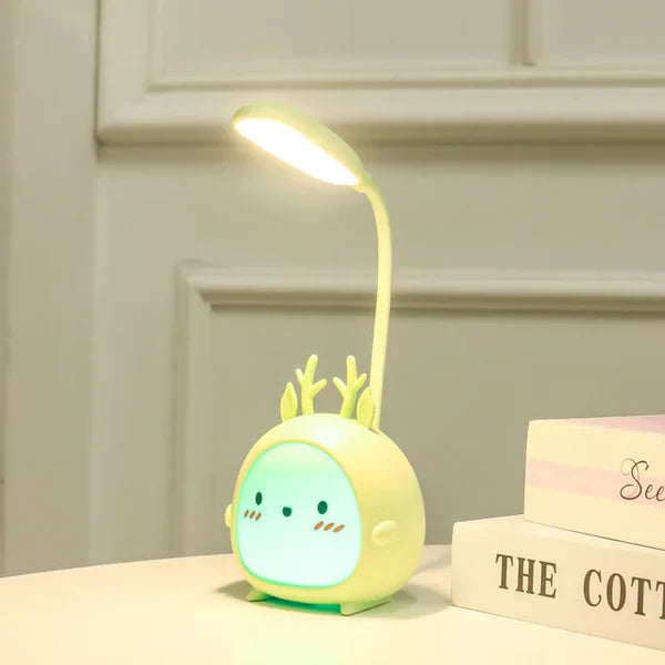 Child-Friendly LED Reading Lamp With USB Night Light