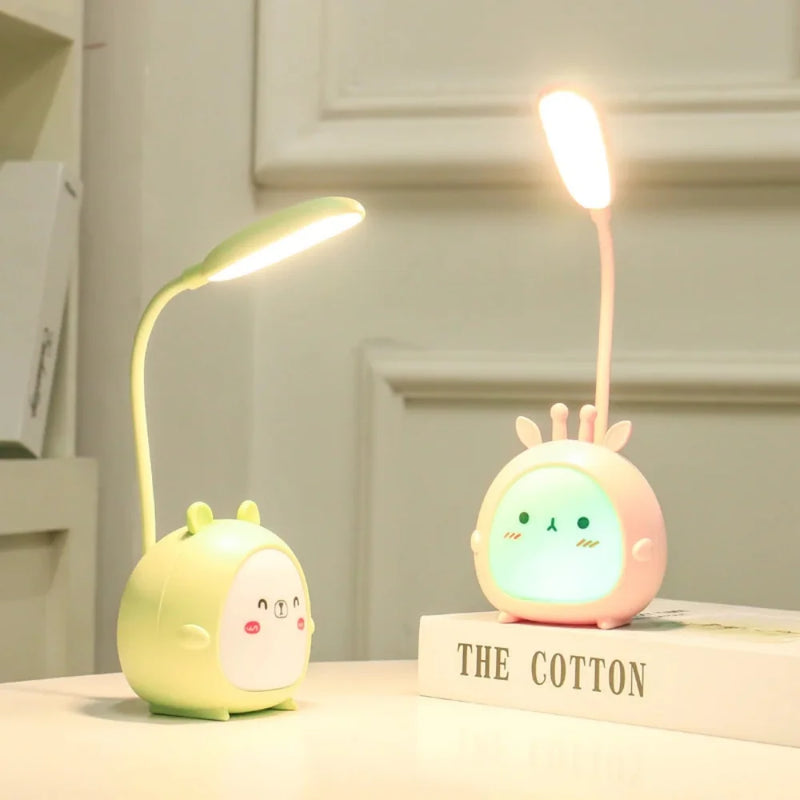 Child-Friendly LED Reading Lamp With USB Night Light