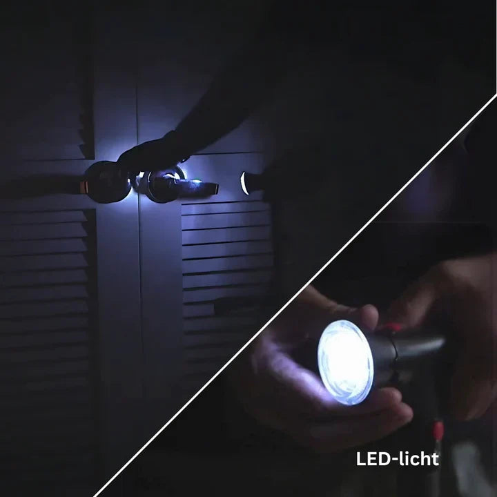 Folding LED Walking Cane | Stability & Support Anywhere