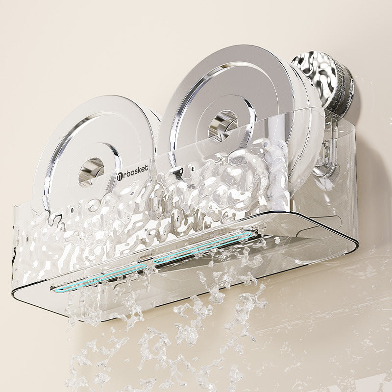 Adhesive Bathroom Storage Shelf