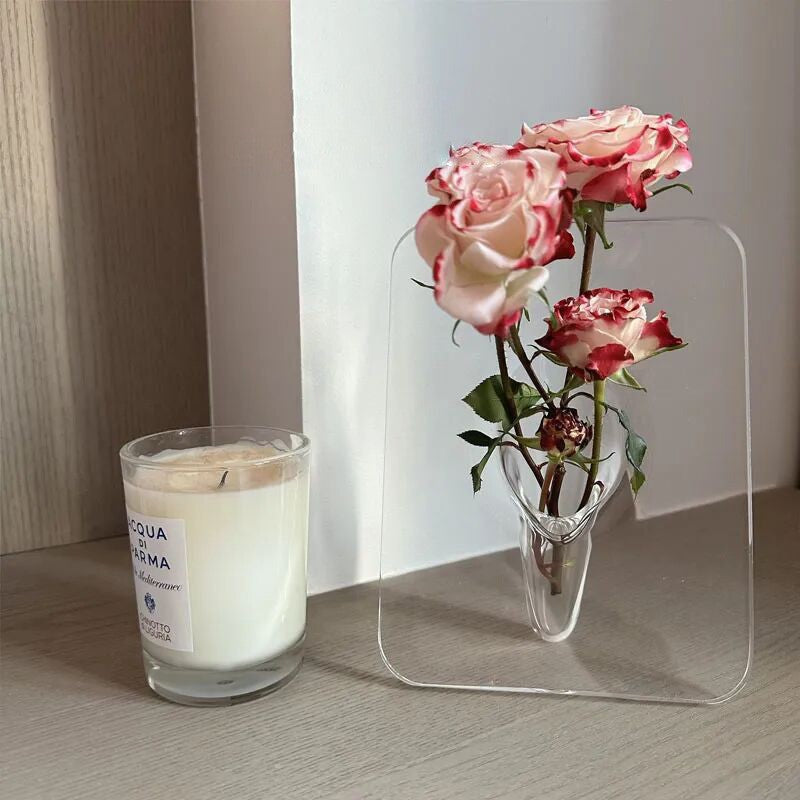 Graceful Acrylic Flower Vase