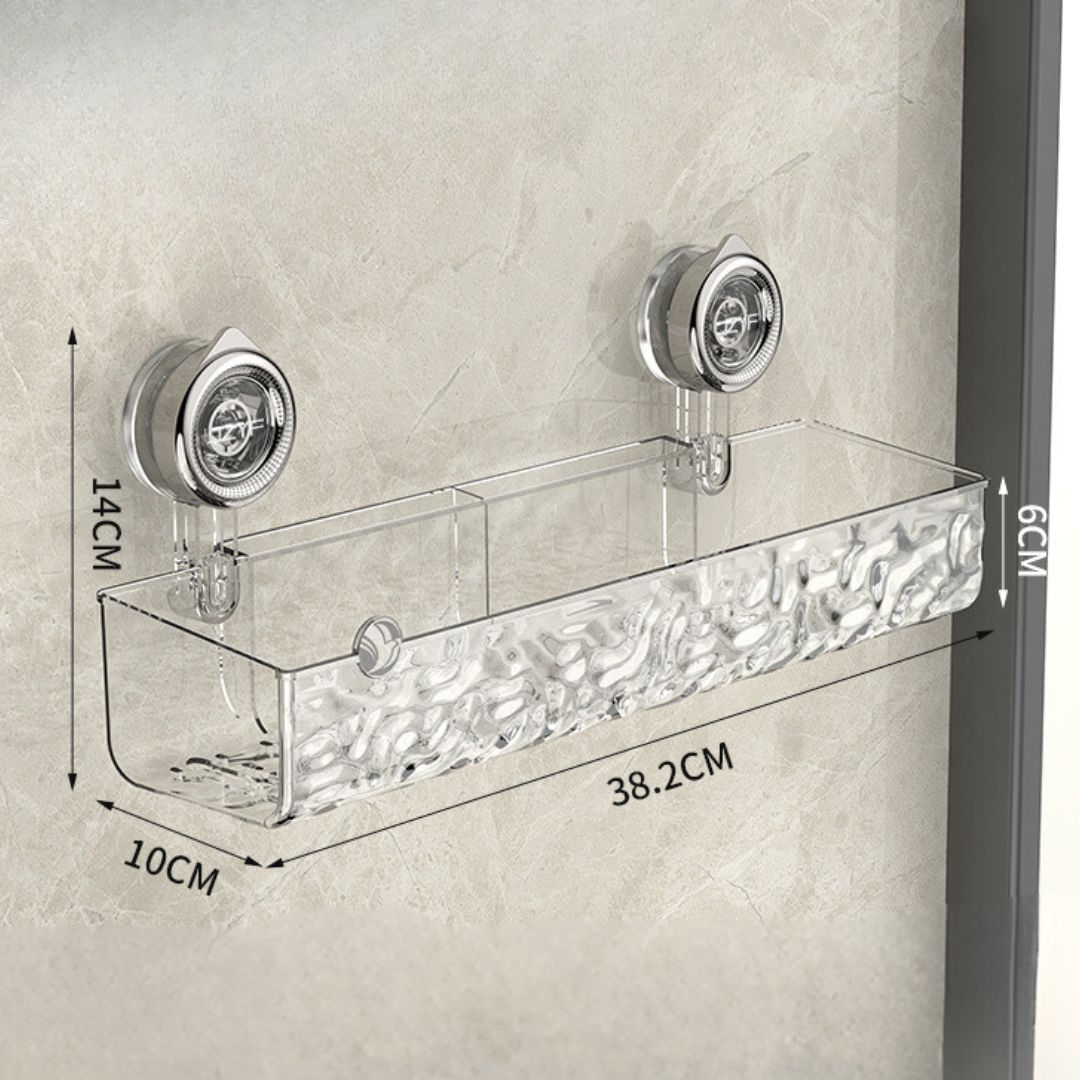 Corner Grip Suction Shelf