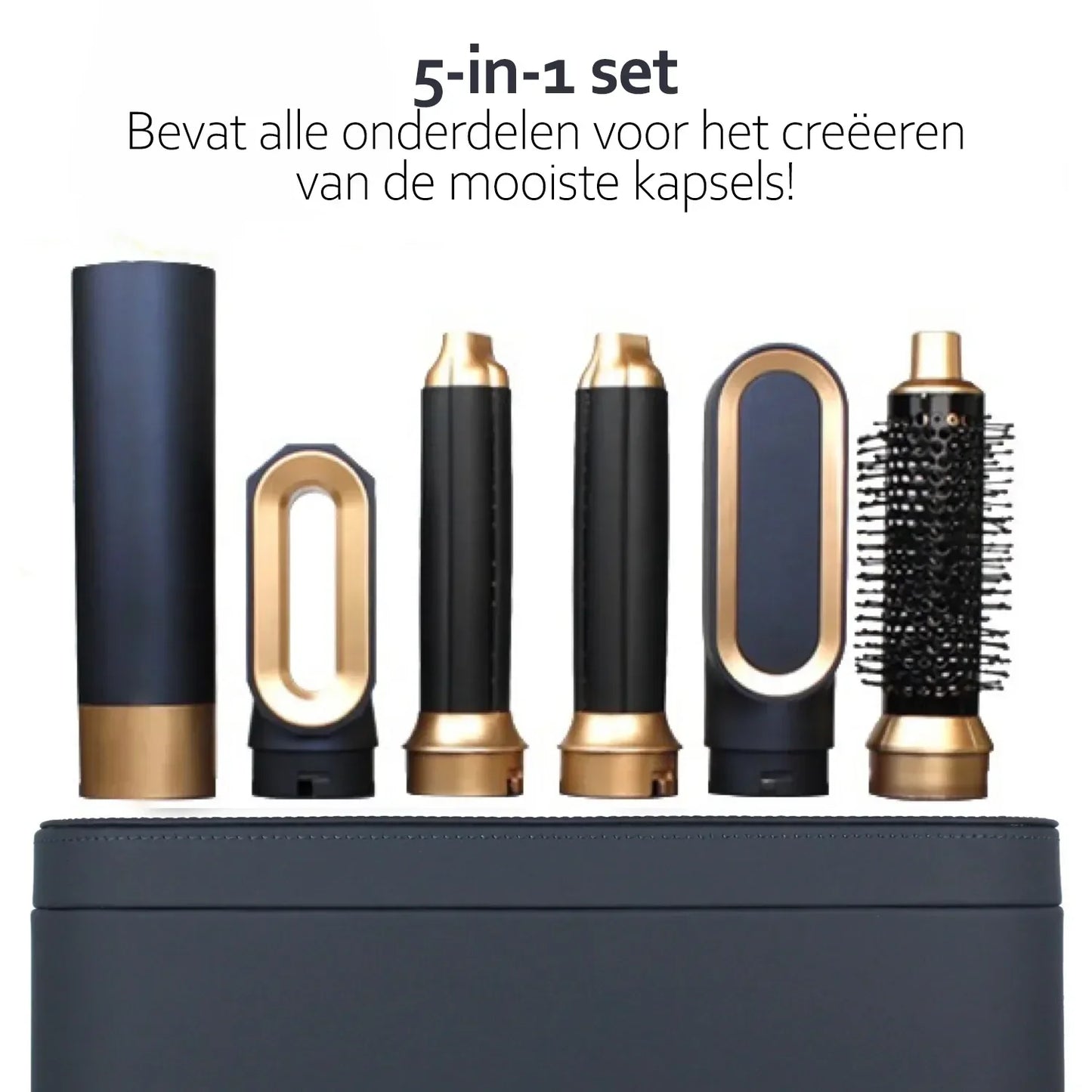 5-in-1 Hair Styler & Straightener | Ion Technology For Smooth & Shiny Hair