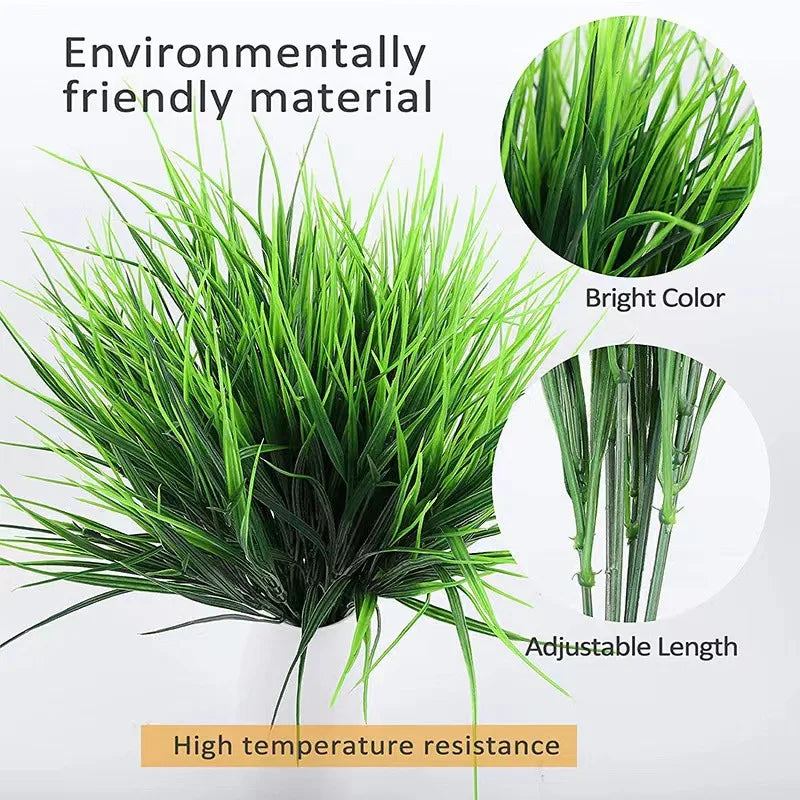 Artificial Grass Plant – Durable Wheat Grass Decoration for Home, Garden, and Outdoor Spaces