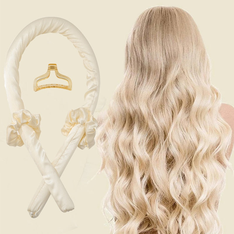 Heat-Free Curling Set – Flexible Hair Rollers for Soft, Silky Waves