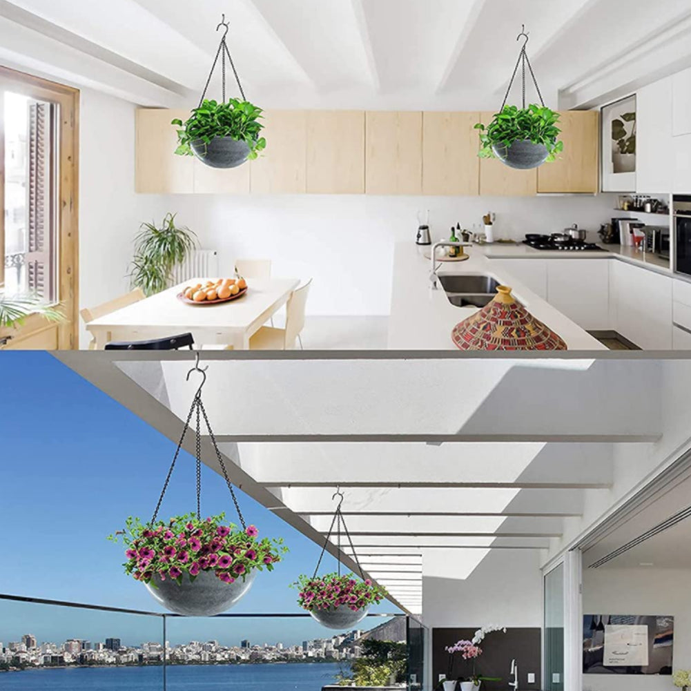 Heavy-Duty Plant Hangers with Chains – Strong Suspension for Flower Pots & Garden Plants