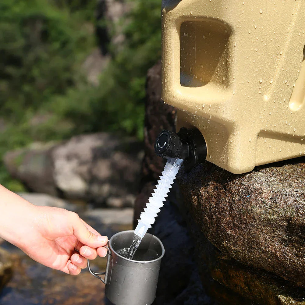 12L Portable Water Canister with Tap – Outdoor Camping Essential