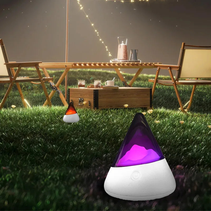 Wireless LED Iceberg Lamp - Contemporary Design For Soothing Ambient Lighting