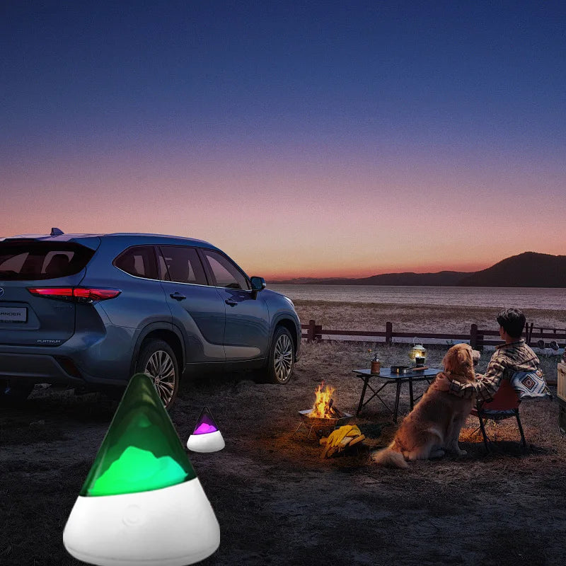 Wireless LED Iceberg Lamp - Contemporary Design For Soothing Ambient Lighting