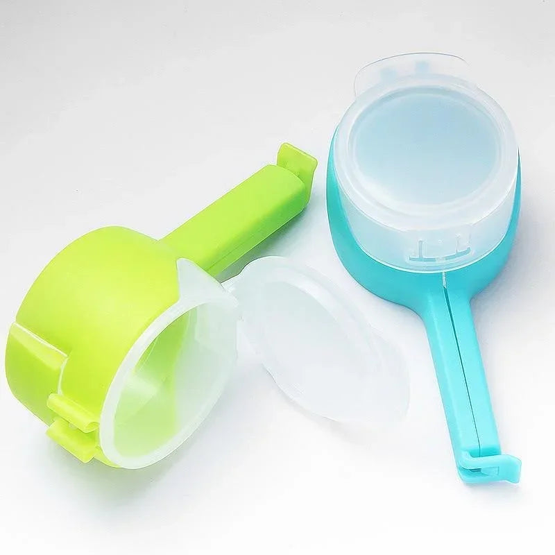 Multi-Function Bag Sealing Clips With Built-in Pour Spout – Set Of 3