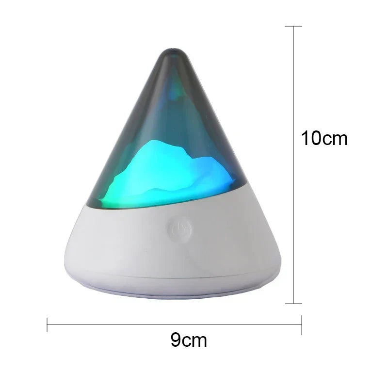 Wireless LED Iceberg Lamp - Contemporary Design For Soothing Ambient Lighting
