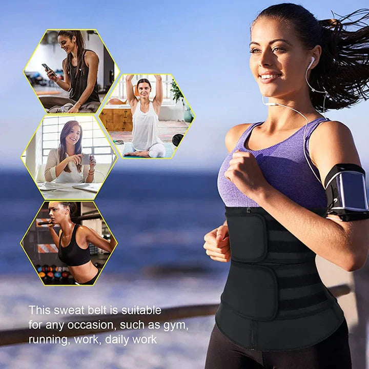 Adjustable Neoprene Waist Trainer Belt