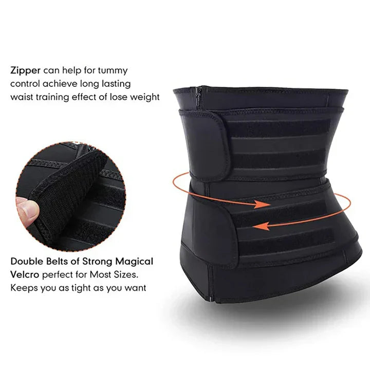 Adjustable Neoprene Waist Trainer Belt