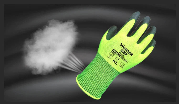 Non-Slip Gardening Gloves with Miracle Grip – Durable Work Gloves for Crafts and Outdoor Tasks