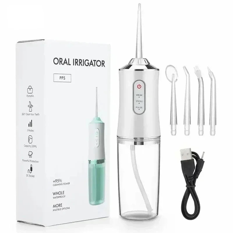Rechargeable Water Flosser | Deep Cleaning For Healthy Gums