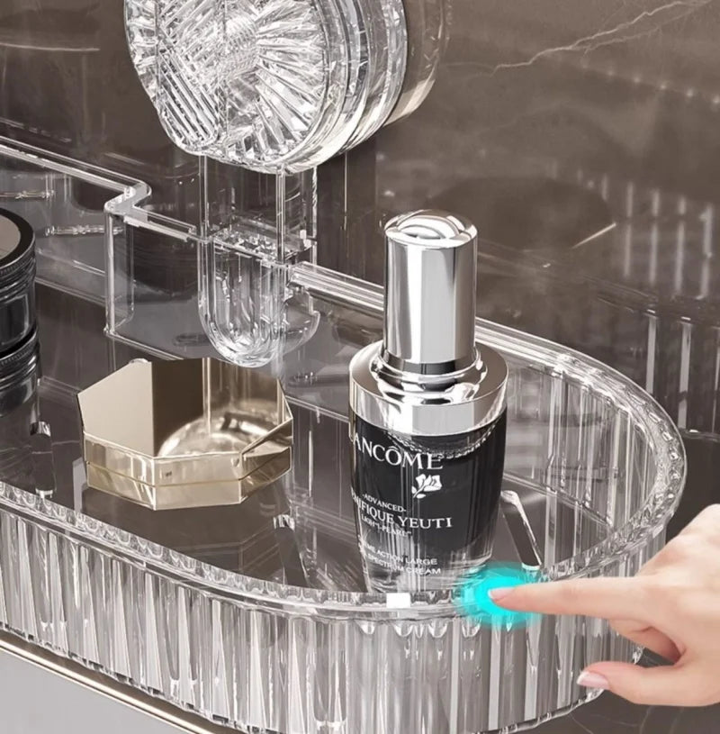Suction Cup Bathroom Sink Storage Tray