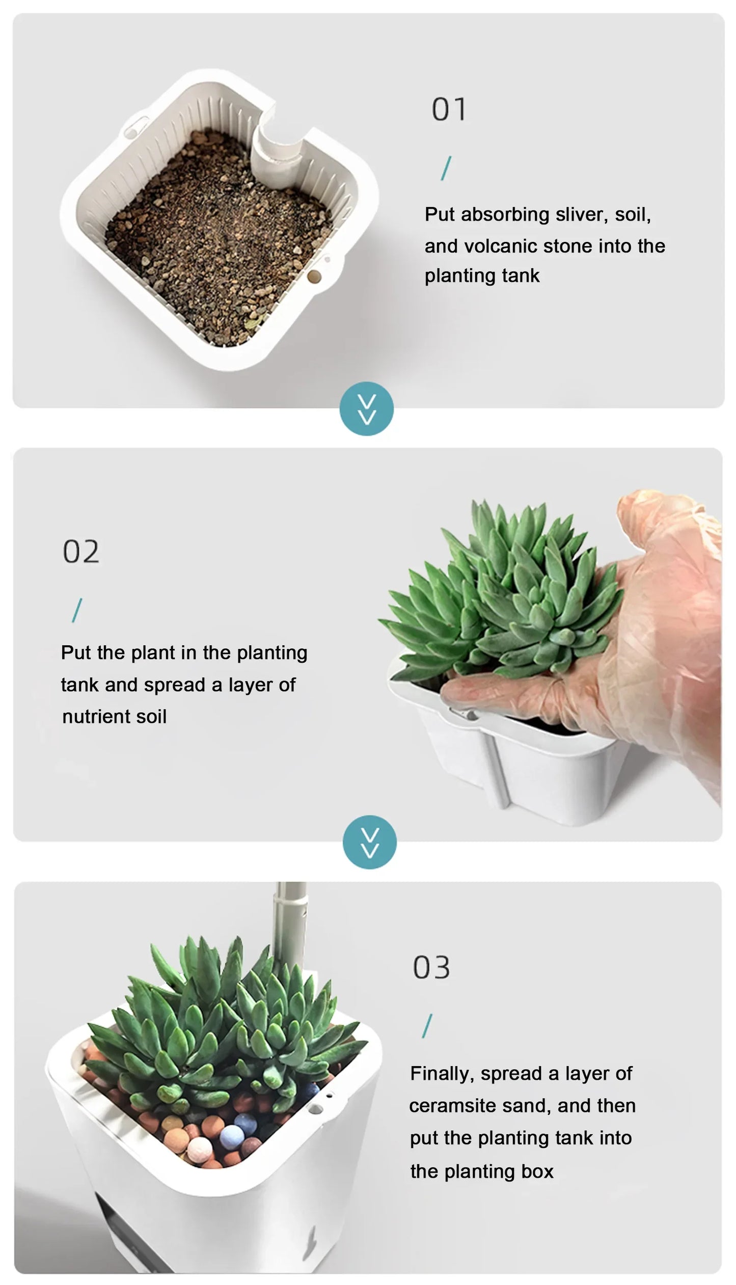 All-in-One Smart Hydroponic Planter with Desk Lamp, Diffuser, and Calendar – Multifunctional Indoor Plant Pot