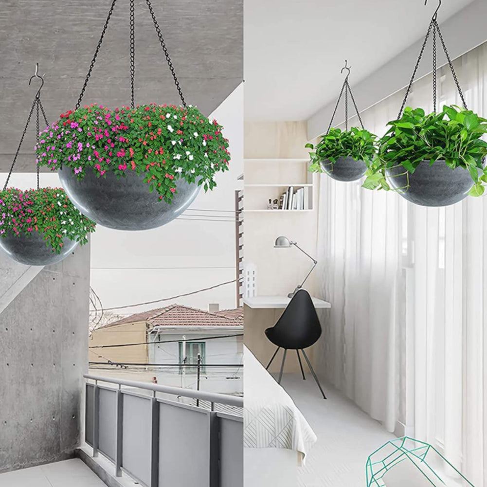 Heavy-Duty Plant Hangers with Chains – Strong Suspension for Flower Pots & Garden Plants