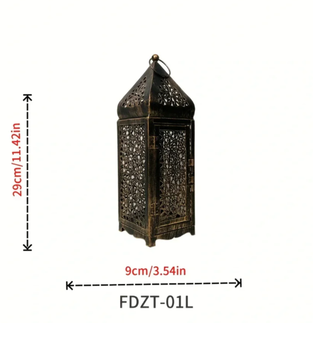 Antique Bronze Lantern | Timeless Elegance & Warm Ambiance