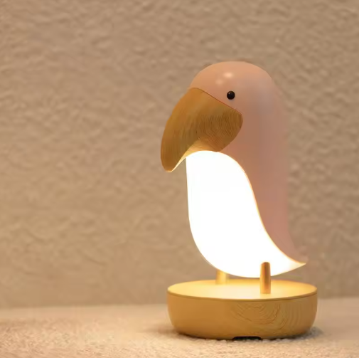Bird-Shaped Rechargeable Night Light