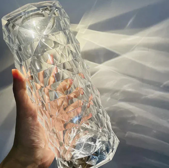 Crystal Elegance LED Table Lamp