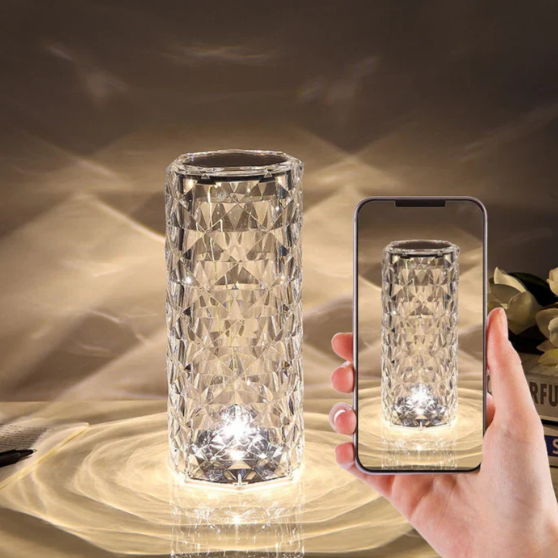 Crystal Elegance LED Table Lamp