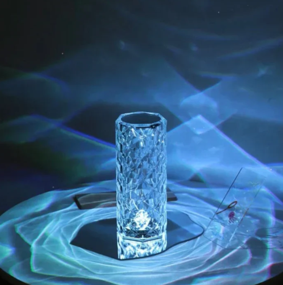 Crystal Elegance LED Table Lamp