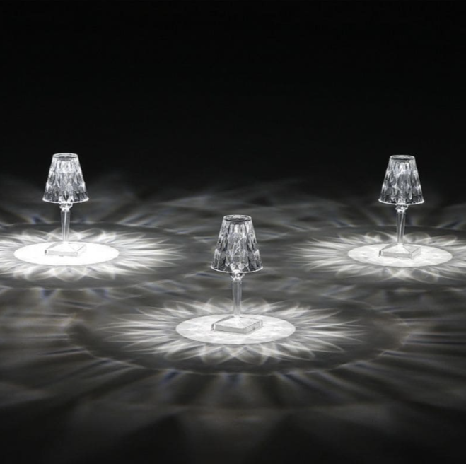 Elegant Crystal Acrylic Table Lamp